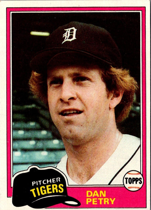 1981 Topps Dan Petry #59
