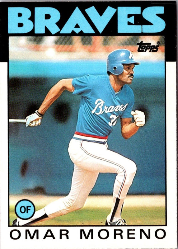 1986 Topps Traded Omar Moreno #75T