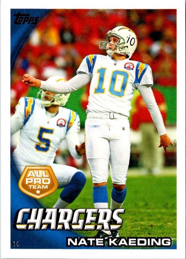 2010 Topps Nate Kaeding #143