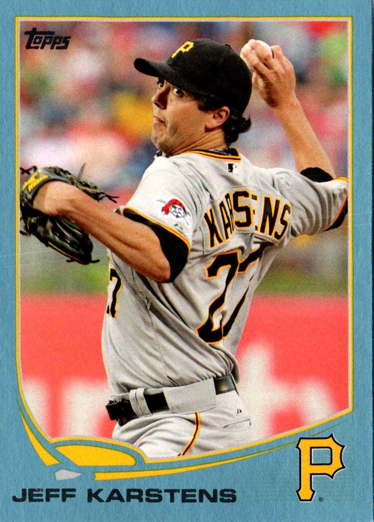 2013 Topps Jeff Karstens