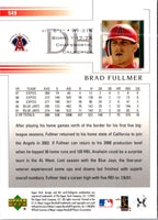 2002 Upper Deck Brad Fullmer #549