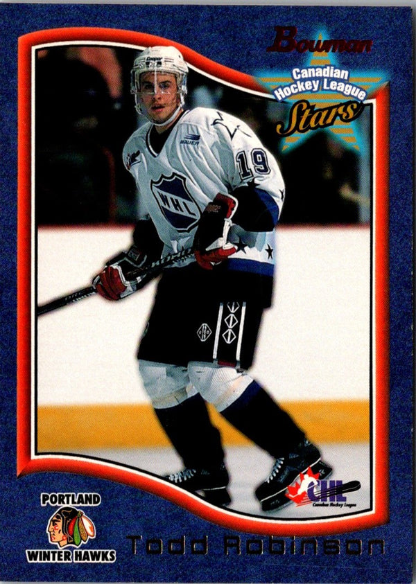 1997 Bowman CHL Todd Robinson #93