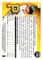 2010 Topps Kevin Hart #219