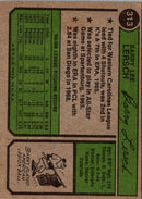 1974 Topps Barry Lersch