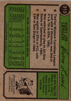 1974 Topps Barry Lersch #313