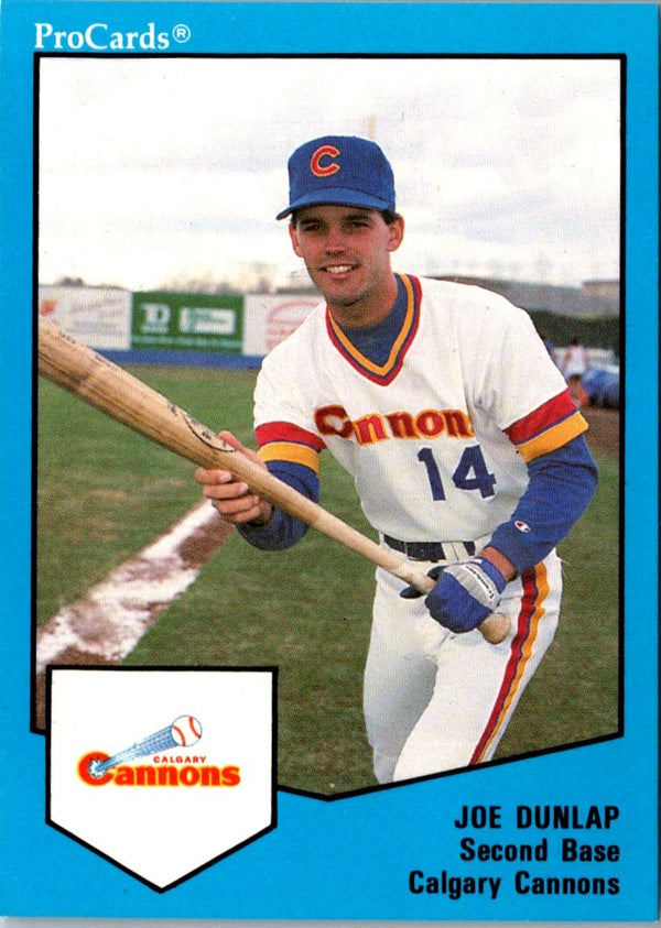 1989 ProCards Joe Dunlap #529