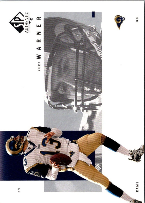 2001 Upper Deck Kurt Warner #73