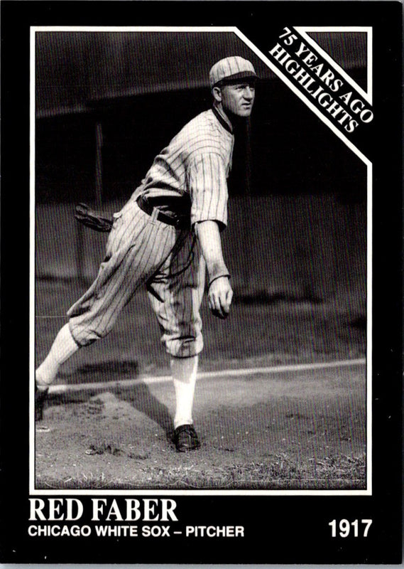 1992 Conlon Collection TSN Red Faber #483