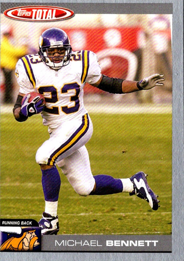 2004 Topps Total Michael Bennett #82
