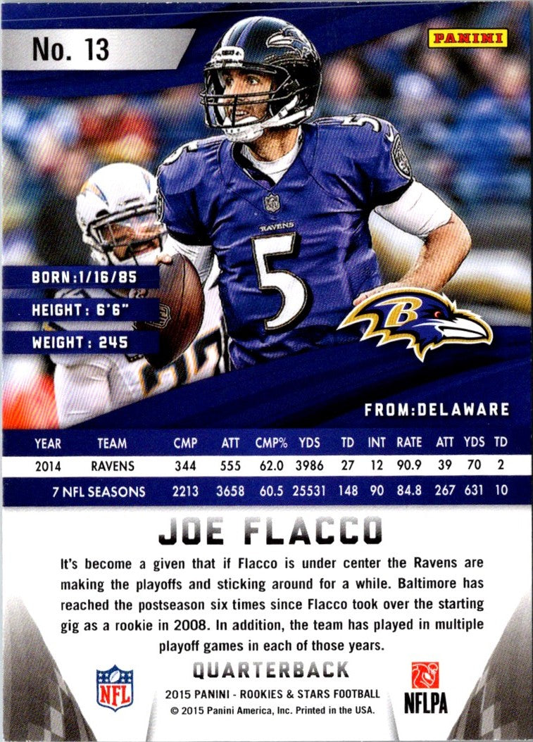 2015 Panini Rookies & Stars Joe Flacco