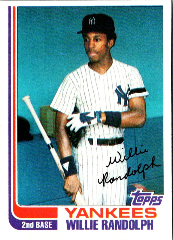 1982 Topps Willie Randolph #569