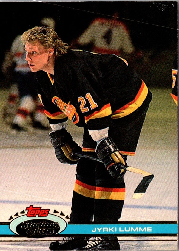 1991 Stadium Club Jyrki Lumme #154