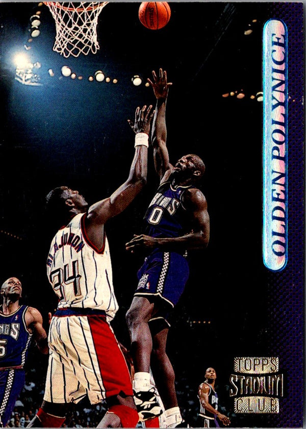 1996 Stadium Club Olden Polynice #24