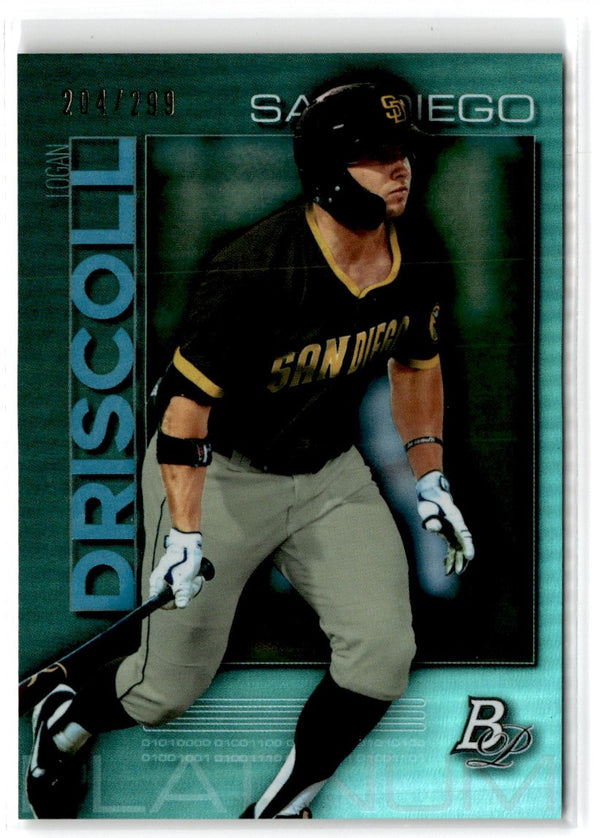 2020 Bowman Platinum Top Prospect Logan Driscoll #TOP-75 /150