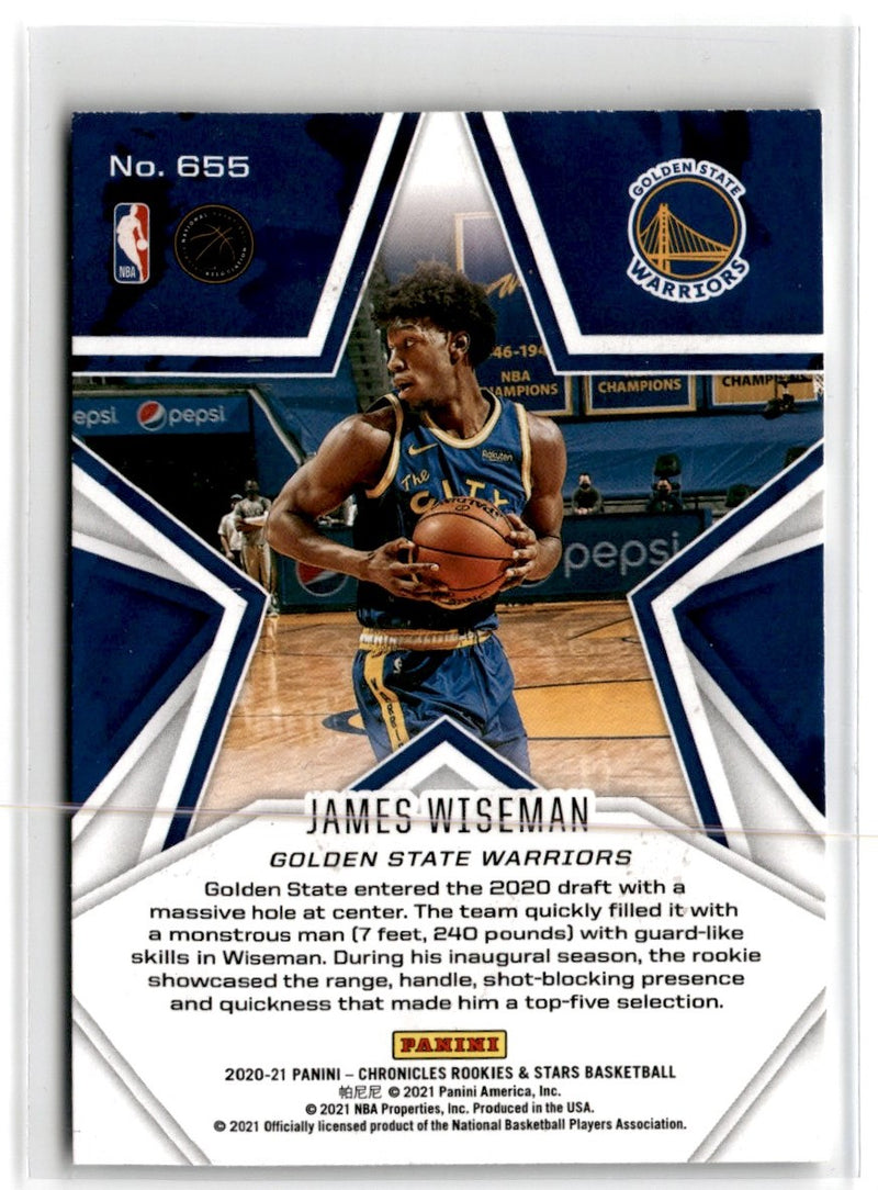 2020 Panini Chronicles James Wiseman