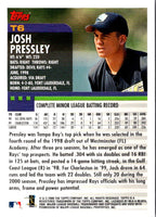 2000 Topps Traded & Rookies Josh Pressley #T6 Rookie