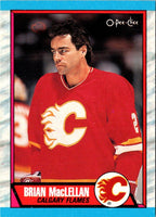 1989 O-Pee-Chee Brian MacLellan #208