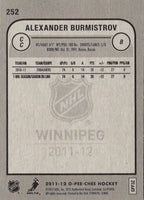 2011 O-Pee-Chee Alexander Burmistrov #252