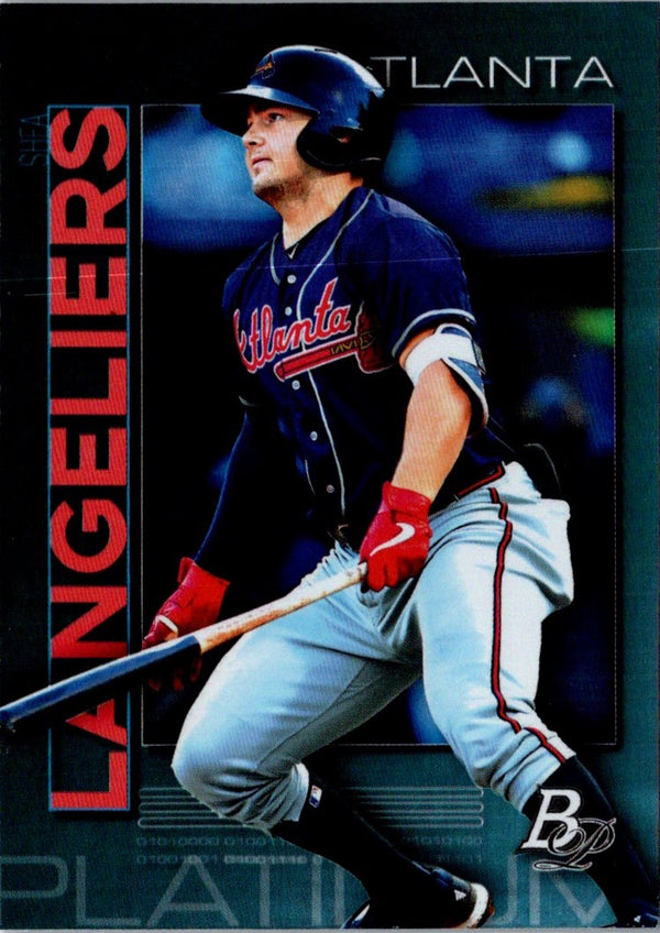 2020 Bowman Platinum Top Prospects Shea Langeliers #TOP-72