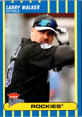 2003 Fleer Platinum Larry Walker #155