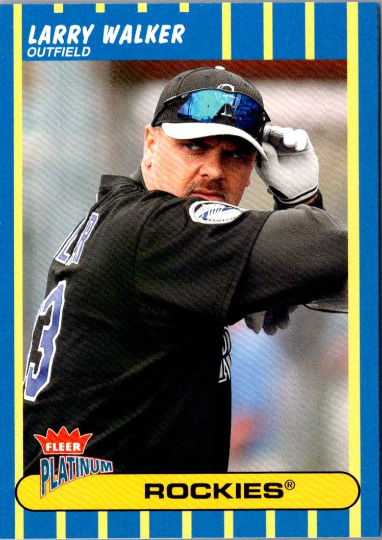 2003 Fleer Platinum Larry Walker