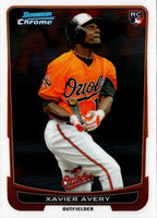 2012 Bowman Chrome Xavier Avery #74 Rookie