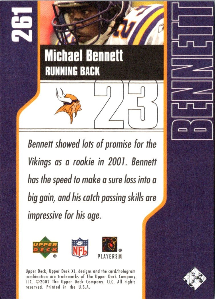 2002 Upper Deck XL Michael Bennett