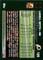 2007 Topps Ladell Betts #109