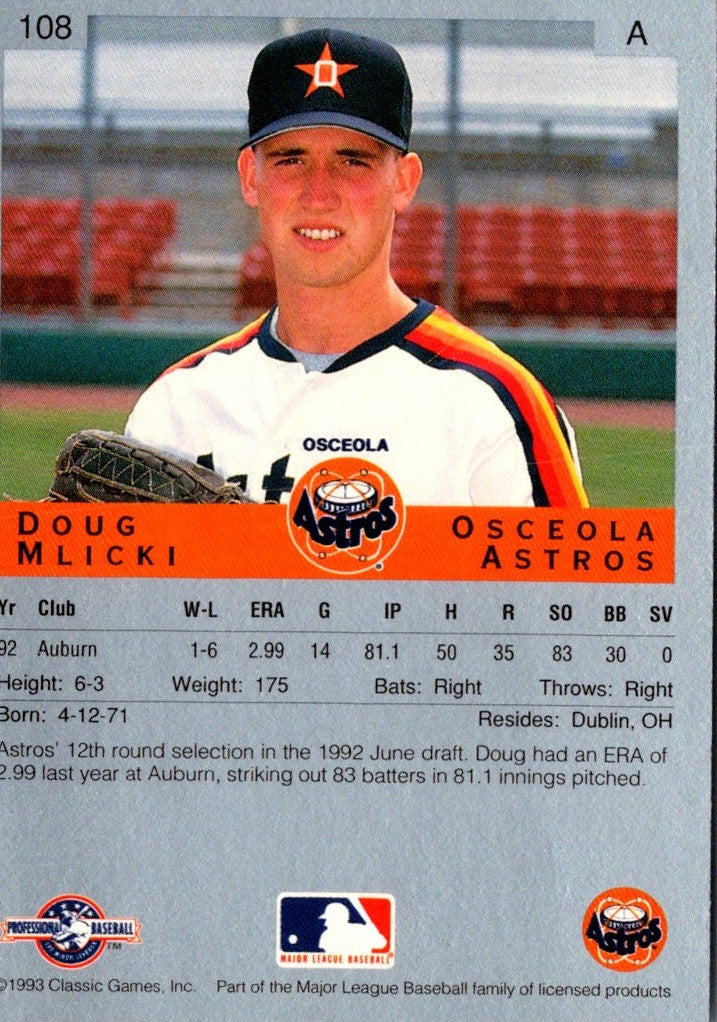 1993 Classic Best Doug Mlicki