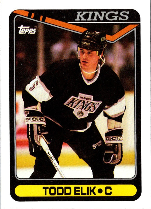 1990 Topps Todd Elik #352 Rookie