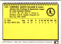 1991 ProCards Larry Gilligan #3984