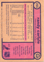 1982 O-Pee-Chee Randy Carlyle #265