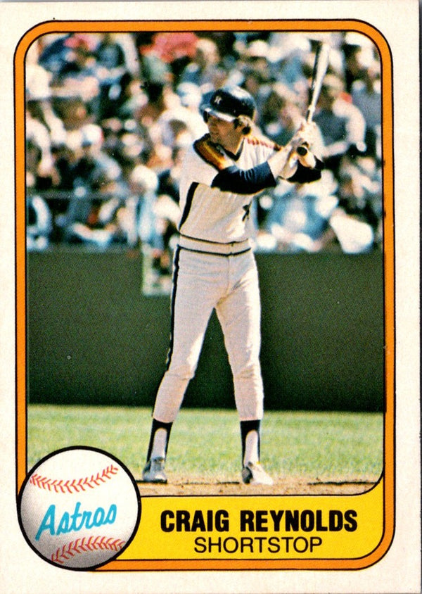 1981 Fleer Craig Reynolds #74