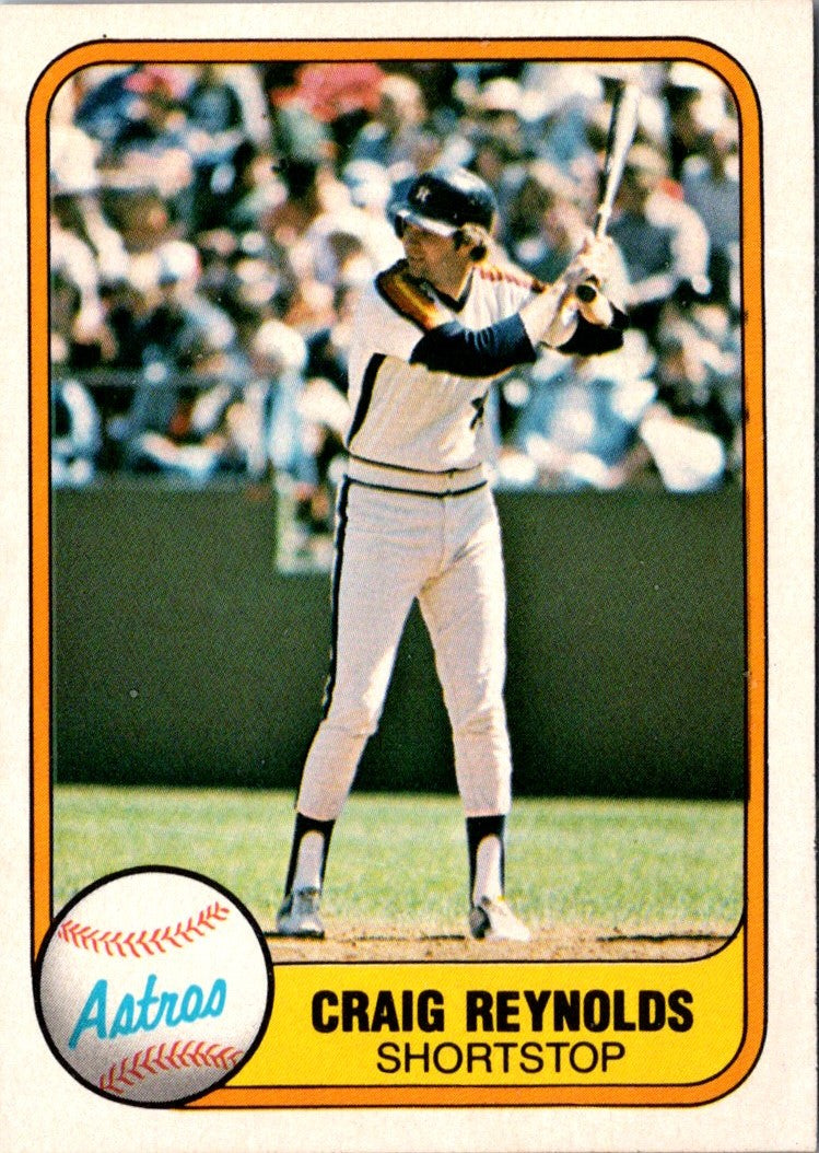 1981 Fleer Craig Reynolds