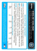 2009 Bowman Chrome Prospects Edilio Colina