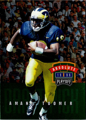 1996 Playoff Absolute Amani Toomer #77 Rookie