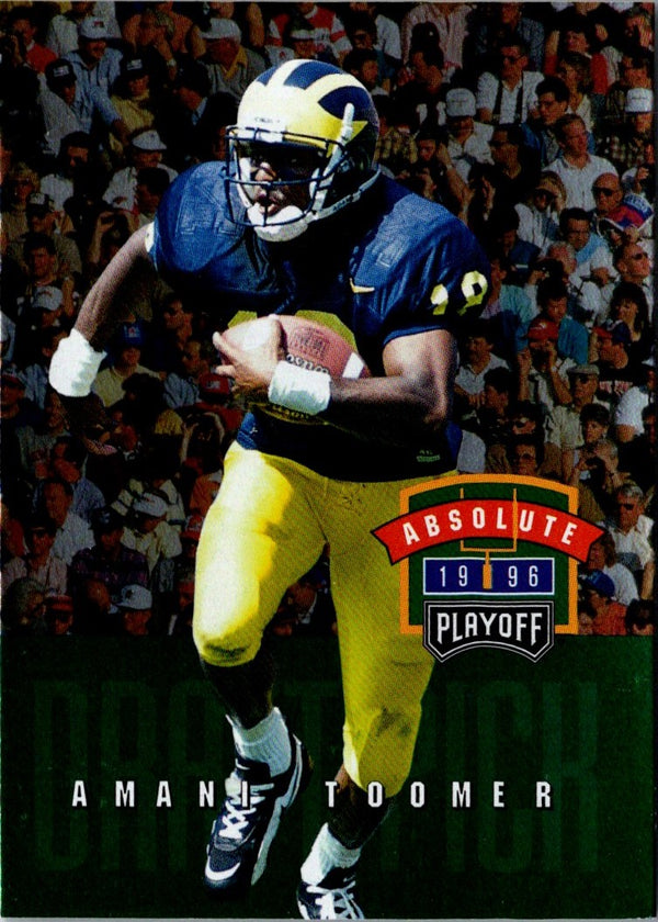 1996 Playoff Absolute Amani Toomer #77 Rookie