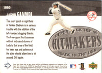 2002 Upper Deck 40-Man Jason Giambi #1090