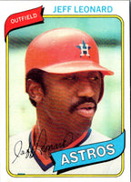 1980 Topps Jeff Leonard #106 Rookie
