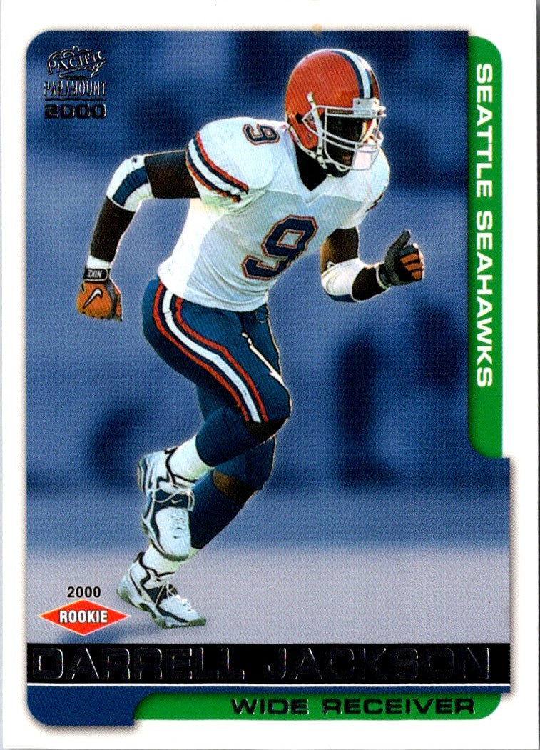2000 Pacific Paramount Platinum Blue Darrell Jackson