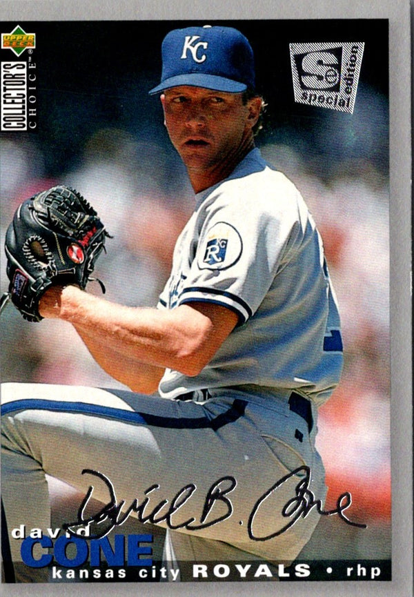 1995 Collector's Choice SE Silver Signature David Cone #210