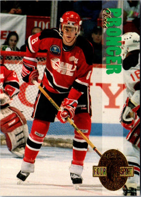 1999 Upper Deck MVP Chris Pronger #186