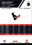 2012 Score Owen Daniels