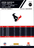 2012 Score Owen Daniels #177