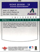 2004 SkyBox LE Retail Richie Sexson