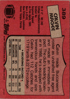 1987 Topps Calvin Magee #389 Rookie