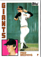 1984 Topps Fred Breining #428