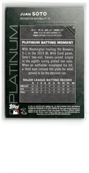 2020 Bowman Platinum Juan Soto