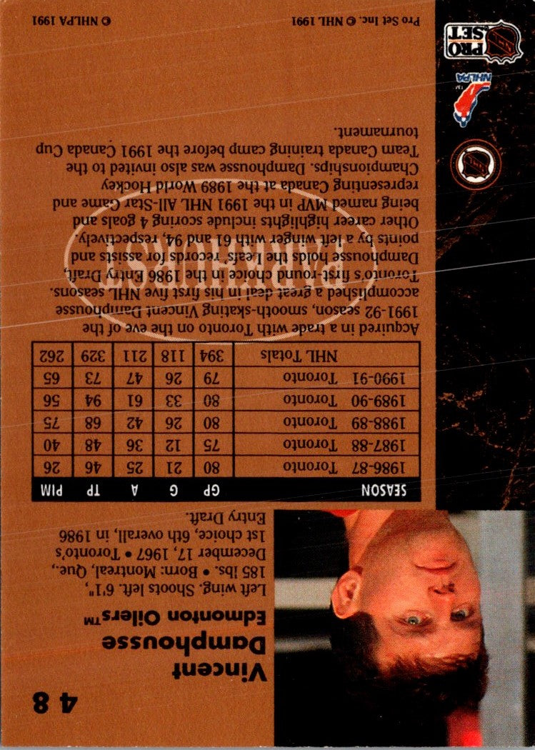 1991 Parkhurst Vincent Damphousse