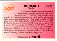 1993 Fleer All-Pros Rich Camarillo #2
